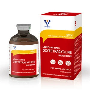 Best price hot wholesale veterinary medicines for cattle 5%,10%,20% long acting oxytetracycline injection L.A.