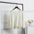 Import Best Selling Round neck white plus size korean sweater with high low hem from China