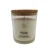 Import best selling scented soy candle soy wax essential oil with cork lid in glass jars from China