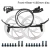 Import Bicycle disc brake 800/1400 mm hydraulic disc brake device Mountain bike kit Shift levers from China