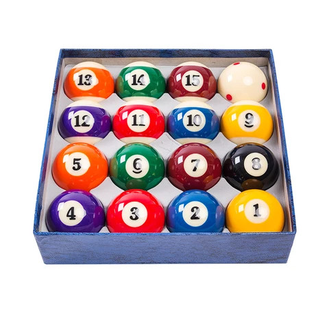 Buy Big Size 57.2mm Blue Box 3a Grade Billiard Balls 16pcs/box For Sale ...