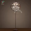 birdcage crystal chandelier floor lamp