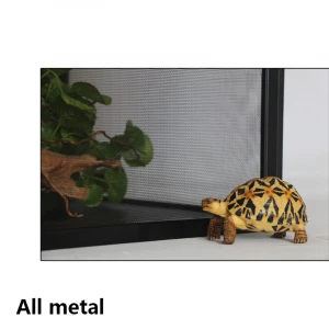 Black Color Size Hot Selling Cheap Price Reptile and Pet Cage Terrarium for Lizard