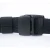 Import Black Mens Military Tactical Web Belt, Nylon Canvas Webbing Plastic Buckle from China