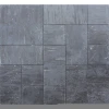 Black natural stone natural culture stone slate veneer  exterior wall tile panels