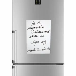 Blank White Magnetic Whiteboard For Children Graffiti WIth Markers and  Dry Erase