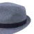 Import Blue color men cotton formal bowler hat for sale from China