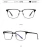 Import Blue Light Blocking TR90 Glasses for Anti Eye Strain Headache Computer Use Eyewear Men Women from China