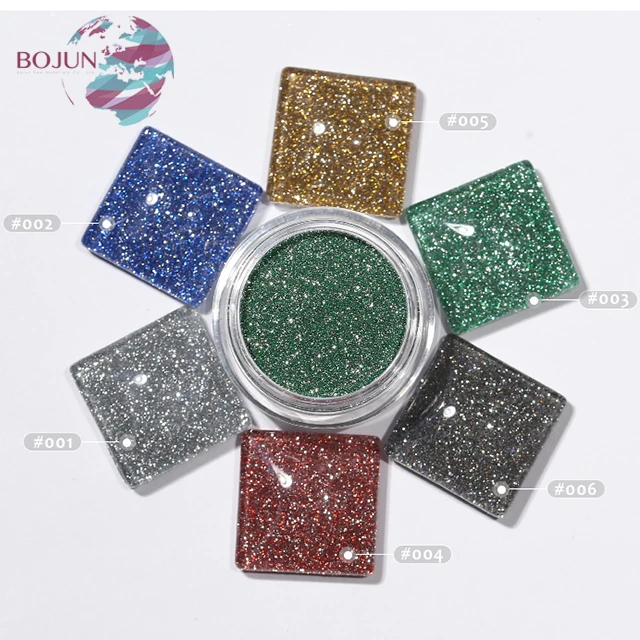 BOJUN Wholesale super shinny nail art reflective glitter  flash glitter