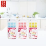 BPA free DIY tool plastic ice cream mould ice cube tray with lid