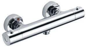 Brass Chrome Constant Temperature Valve Faucet Thermostatic Shower Mixer Shower Faucet