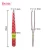 Import BTZ0421 Stainless Steel  Colourful Printing Trimmer Hair Removal False Eyelash Clip Slanted Eyebrow Tweezers from China