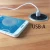 Import Built-in desktop wireless fast charger USB-A Type-C 15W fast charger 3.0 embedded qi wireless charger station from China