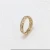 Import BXY Fashion Jewelry Hollow Heart Copper Gold Plated Zircon Ring Women from China