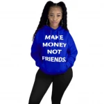 C8018 womens 2020 fall apparel casual sweatshirt hoodie fashion printed tops