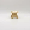 Cabin mini furniture photography props wooden chair miniature decorations ornaments wooden crafts toys