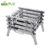 Camping courtyard and veranda use stainless steel grill fire pit place and bbq stove