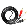 cantell cheap Hot sale 3.5mm Stereo male to 2rca male av cable audio rca cable 1.5m