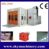 Car dry paint cabin/spray paint booth for sale/car care equipment