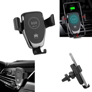 Car Phone Mount with Wireless Charger Pad Car Phone Holder