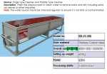 Cassava starch cleaning machine paddle washer for cassava starch washing machine paddle cleaning for cassava starch making