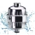 Import CE activated carbon household shower faucet/ bath water filter / bath water purifier from China