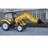 CE agriculture chinese farm tractorfront end loader and backhoe