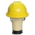 Import CE EN397 V type Industrial Safety Helmet with vents from China