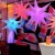 Import ceiling stage decoration inflatable Coral flower star balloon inflatable props from China