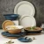 Import Ceramic dinnerware sets Stoneware Plates sets mugs and salad bowl from China