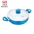 Import Ceramic Nonstick Marble Coating Press Aluminum Blue Soup Pot Casserole with Glass Lid from China