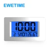 CE/ROHS Digital Large Wall Clock With OEM Color Table Stand and Wall Hanging
