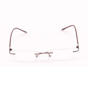 Cheap And Natural And Practical colourful cheap reading glasses rimless eye glasses frameless optical eyewear