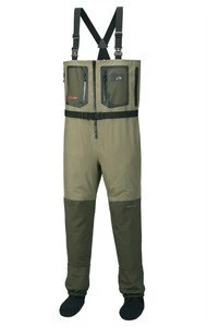 cheap breathable fishing chest wader waist waders