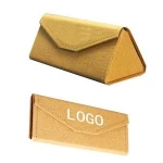 Cheap Eco friendly Folding Kraft Paper Eyeglass Sun Glasses Case