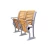 Import Cheap Price Custom Wooden School Furniture Desk And Chair For College Student from China