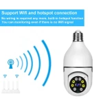 Cheap Price Ikevision V380pro 1080P Wireless Bulb Camera with E27 Standard Port for Home Security WIFI Bulb Camera