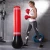 Import Cheap Price Inflatable Red Free Standing Punching Bag Boxing Bag from China