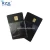Import Cheap price Premium Stainless steel Electroplating black Matte etched Metal business card from China