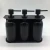 Import Cheapest Hand Sanitizer Soap Dispenser Resin Matt Black Bathroom Accessories Set For Home or Hotel from China