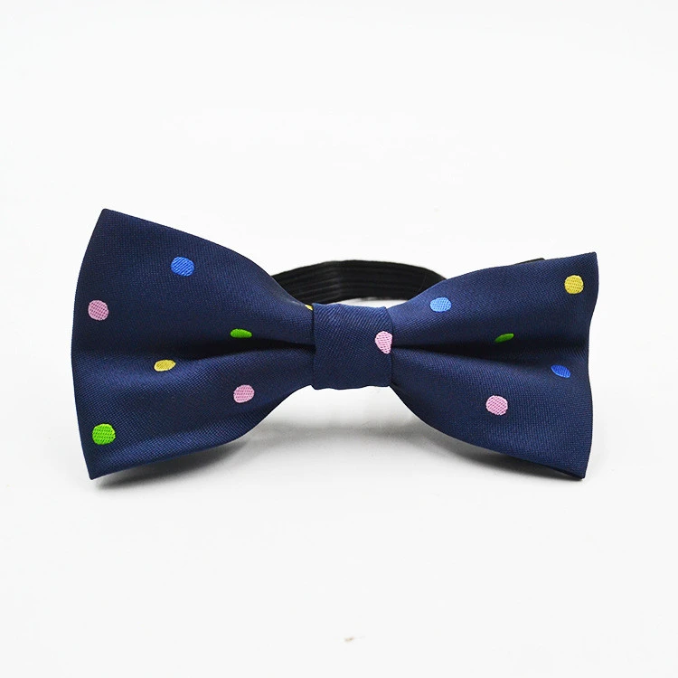 Children Fashion Formal Cotton Bow Tie Kid Classical Dot Bowties Colorful Butterfly Wedding Party Pet Bowtie Tuxedo Ties BT-20