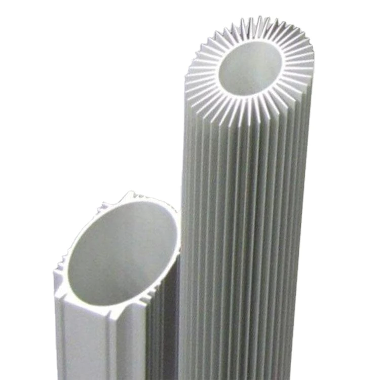 China factory hollow  aluminum extrusion circular aluminum enclosure heat sink
