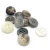 Import China garment label factory wholesale recycled 4 holes buttons for clothes from China