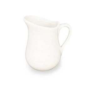 China Made White Porcelain Ceramic New Bone China Milk Pot Creamer Pot pitcher