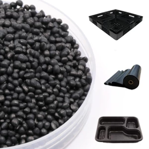 China masterbatch Factory direct sell Carbon Black Master batch hdpe plastic dana
