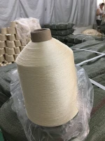 China natural silk thread: high-quality 35.5N/1 60% Acrylon 25% Modal 15%Tussah Spun Silk Blended Yarn