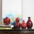 Import China traditional handmade porcelain vases flower from China