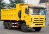 China Tri-ring sand tipper 10 wheeler 20 ton sand transport dump trucks for sale