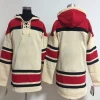 China Wholesale Custom Ice Hockey Wear Fleece Keep Warm Pullover Hoodie