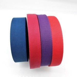 China Wholesale Good Quality Mostly Used 50mm 25mm Polypropylene PP Webbing for Bags Side